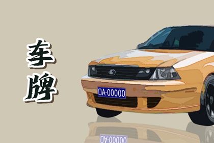 车牌字母参与吗